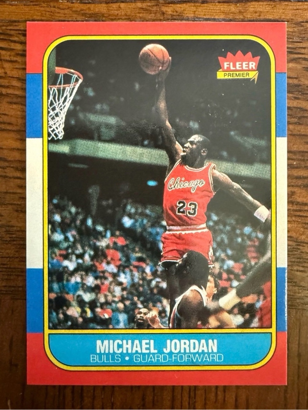 Michael Jordan novelty card